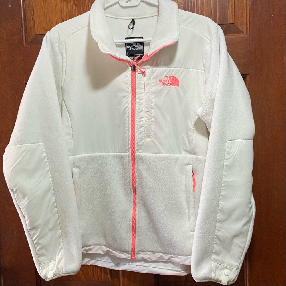 The North Face Women's Jacket - White and Pink